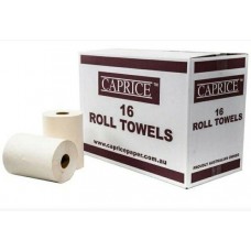 Caprice Roll Towel (Raw Paper - Continuous Roll) - 16 Rolls/Carton
